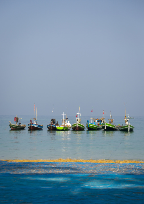 Fishing Boats, Ngapali, Myanmar