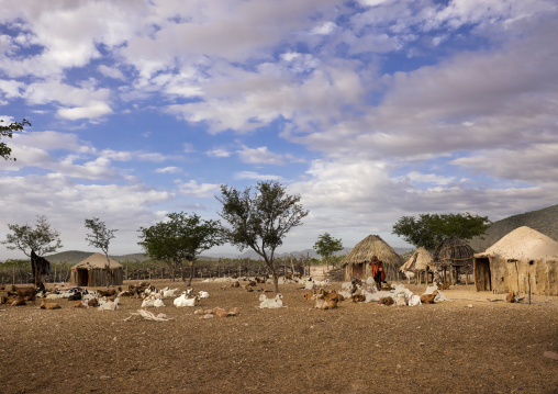 Traditional Himba Village, Epupa, Namibia