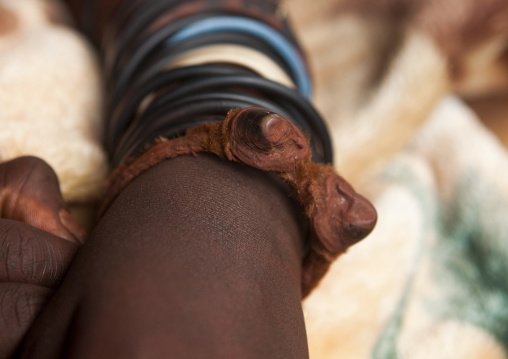 Himba Necklace Made With Goat Horn, Epupa, Namibia