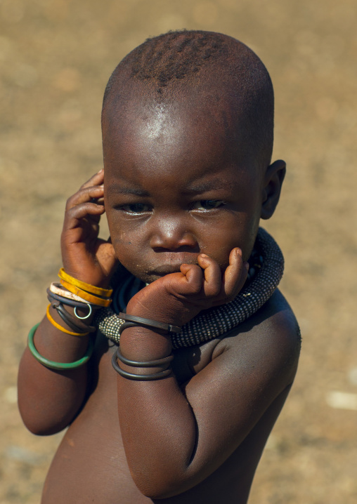 Himba Baby, Epupa, Namibia