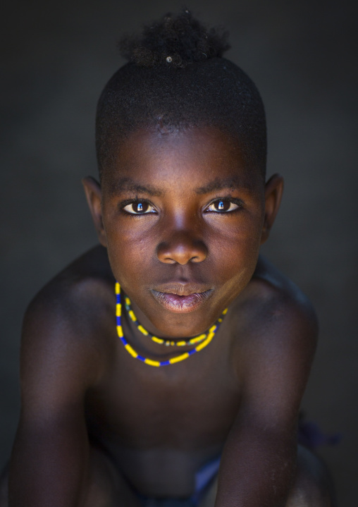 Mucawana Tribe Boy, Ruacana, Namibia