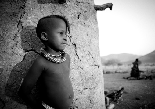 Himba Twin Boy, Okapale Area, Namibia