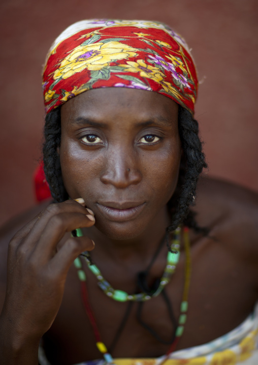 Miss Helena A Beggar Woman And Refugee Of The Angolan Civil War, Opuwo, Namibia