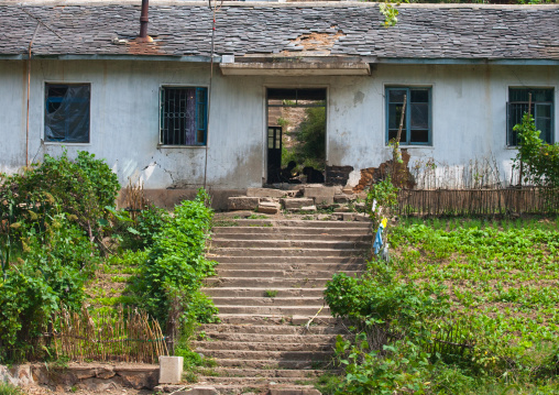 House in the countryside, North Hwanghae Province, Sariwon, North Korea