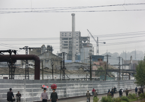 Industrial chemical complex factory, South Hamgyong Province, Hamhung, North Korea