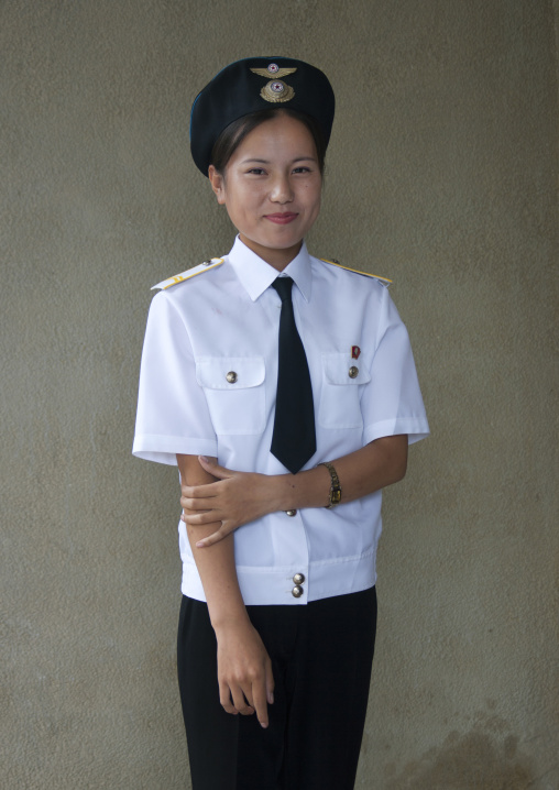 North Korean airport employee, South Hamgyong Province, Hamhung, North Korea