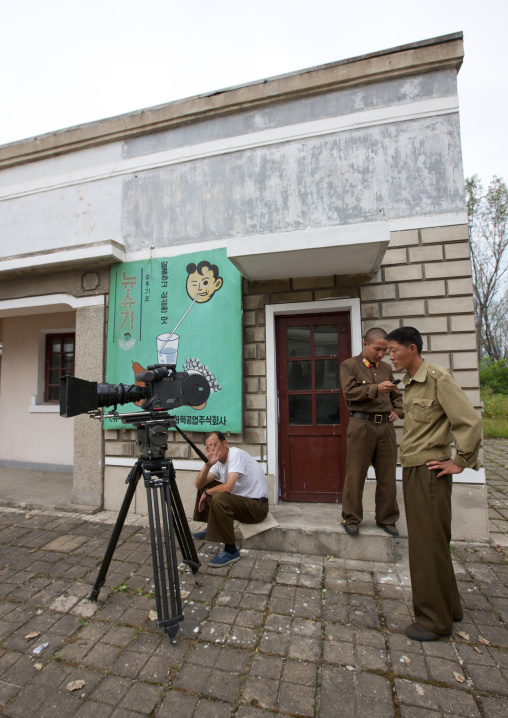 Arriflex movie camera at Pyongyang film studio, Pyongan Province, Pyongyang, North Korea