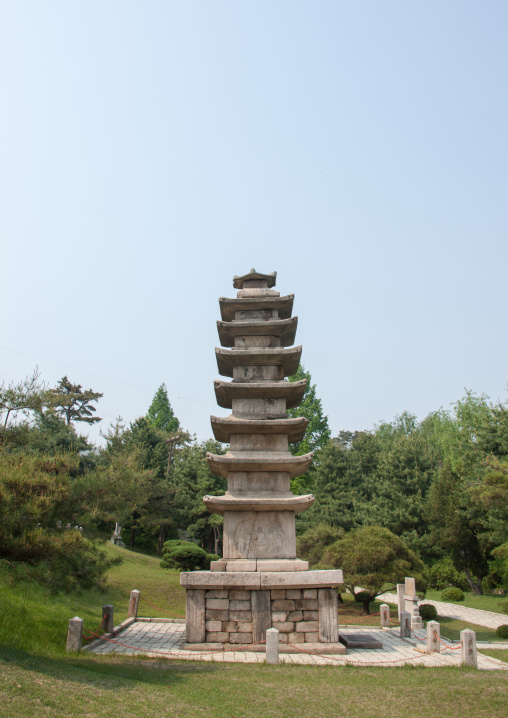 Pagoda in the Koryo museum, North Hwanghae Province, Kaesong, North Korea