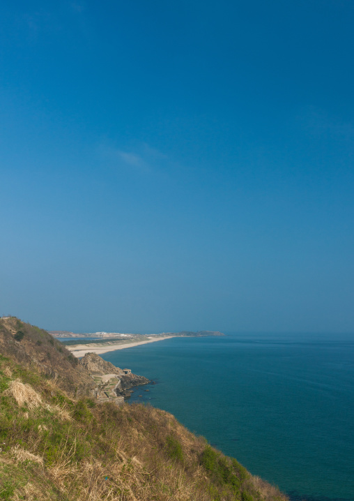 Landscape of the seaside, Kangwon Province, Wonsan, North Korea