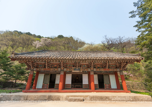 Pohyon-sa Korean buddhist temple, Hyangsan county, Mount Myohyang, North Korea