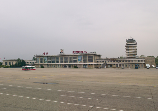 Sunan international airport, Pyongan Province, Pyongyang, North Korea