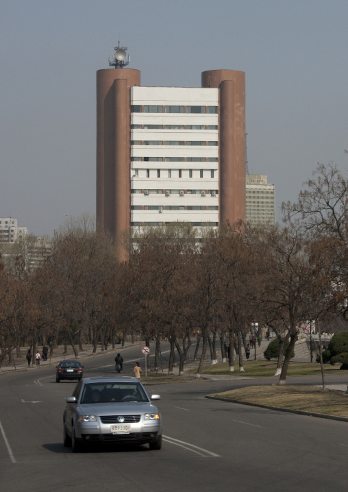 Telecom building, Pyongan Province, Pyongyang, North Korea