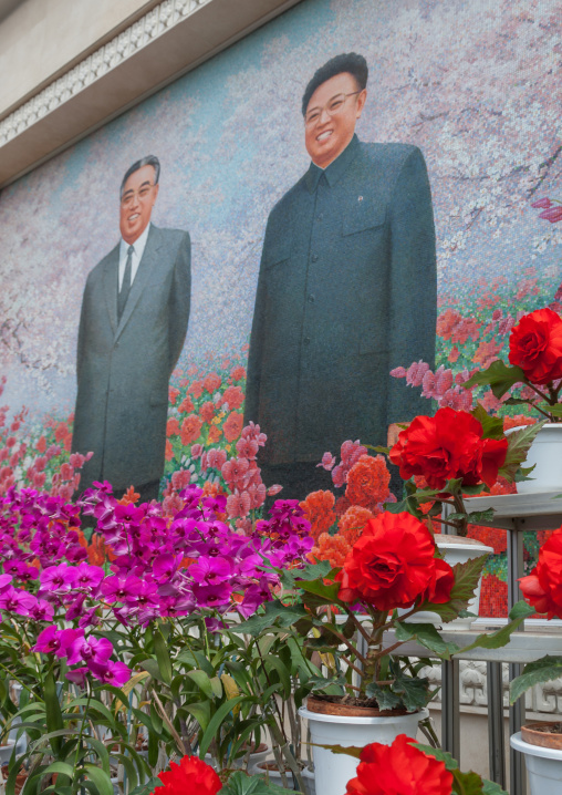 International Kimilsungia and Kimjongilia festival, Pyongan Province, Pyongyang, North Korea