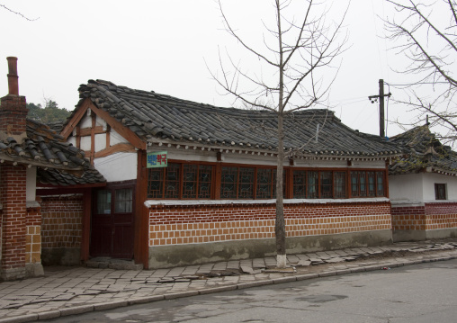 Pharmacy in the old town, North Hwanghae Province, Kaesong, North Korea
