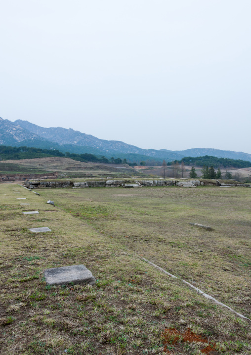 Manwoldae royal palace ruins, North Hwanghae Province, Kaesong, North Korea