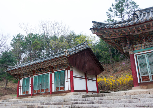Anhwa buddhist temple, North Hwanghae Province, Kaesong, North Korea