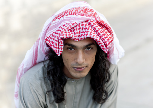 Portrait Of Bedouin Man From Jebel, Salalah, Oman