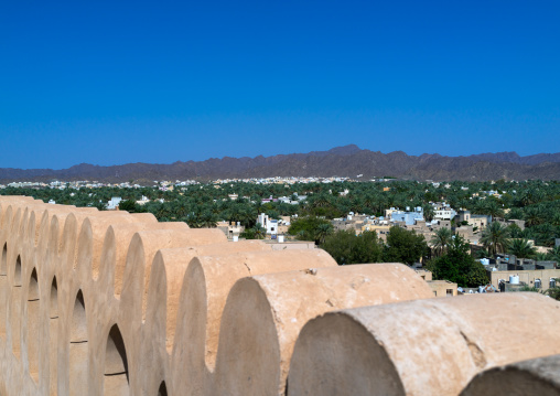 Nizwa fort remparts, Ad Dakhiliyah Region, Nizwa, Oman