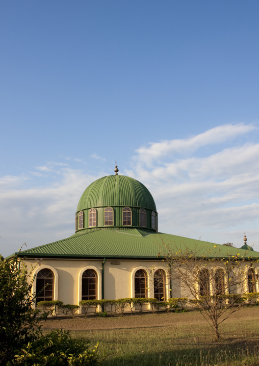 Mosque with green roof, National Capital District, Port Moresby, Papua New Guinea