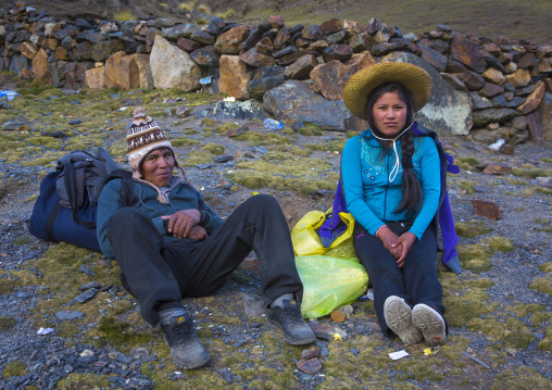 Young Peruvian Couple, Qoyllur Riti Festival, Ocongate Cuzco, Peru