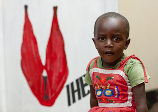 Portrait of a rwandan boy, Kigali Province, Kigali, Rwanda