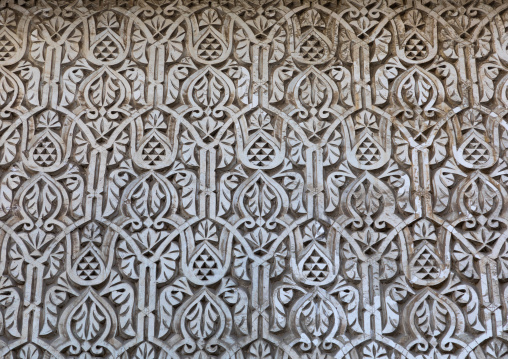 Gypsum decoration of the external walls of a house, Mecca province, Jeddah, Saudi Arabia