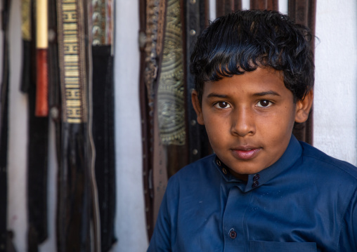 Portrait of a yemeni refugee boy, Najran Province, Najran, Saudi Arabia