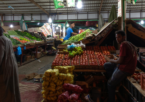 Vegetables and fruits market, Jizan Province, Sabya, Saudi Arabia
