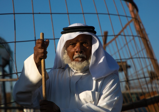 Saudi man in the camel market, Najran Province, Najran, Saudi Arabia