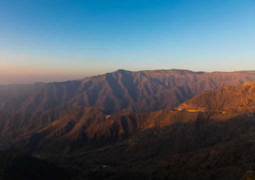 Mountainous landscape, Asir province, Khamis Mushait, Saudi Arabia