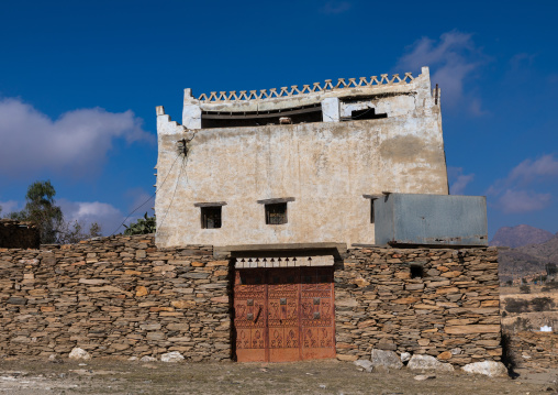 Old traditional house, Asir province, Abha, Saudi Arabia