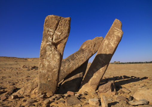 Al-rajajil standing stones, Al-Jawf Province, Qarah, Saudi Arabia