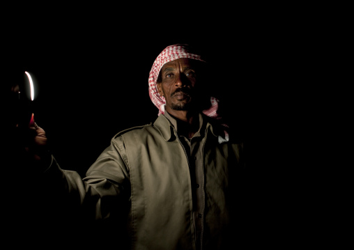 Portrait of a saudi man, Al-Jawf Province, Sakaka, Saudi Arabia