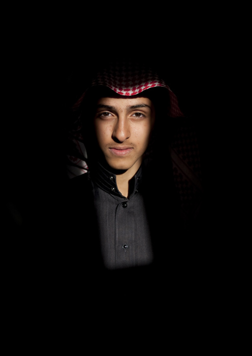Portrait of a saudi teenage boy, Najran Province, Najran, Saudi Arabia