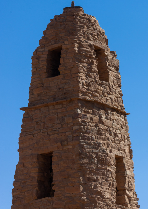 Omar ibn al-khattab mosque minaret, Al-Jawf Province, Dumat Al-Jandal, Saudi Arabia