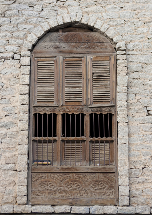 Old ottoman window, Mecca province, Jeddah, Saudi Arabia