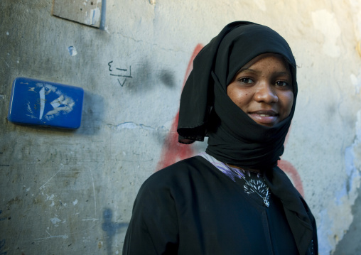 Somali refugee woman portrait, Mecca province, Jeddah, Saudi Arabia