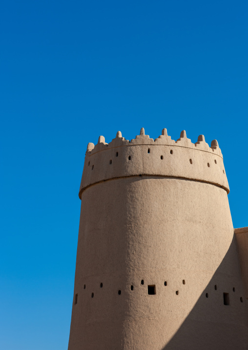 Al masmak fortified clay and mud-brick castle watchtower, Riyadh Province, Riyadh, Saudi Arabia