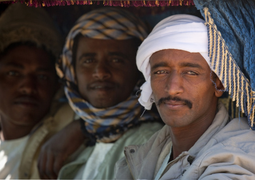 Sudanese workers in a car, Riyadh Province, Riyadh, Saudi Arabia