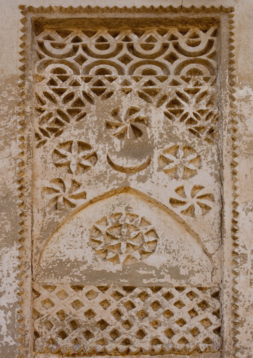 Ottoman gypsum decoration, Red Sea, Farasan, Saudi Arabia