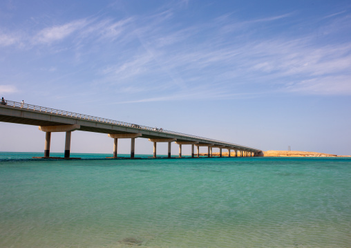 Bridge over the red sea, Jizan Region, Farasan island, Saudi Arabia