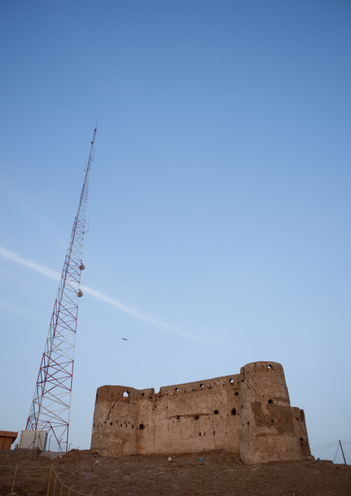 Ottoman fort and antenna, Jizan Province, Jizan, Saudi Arabia