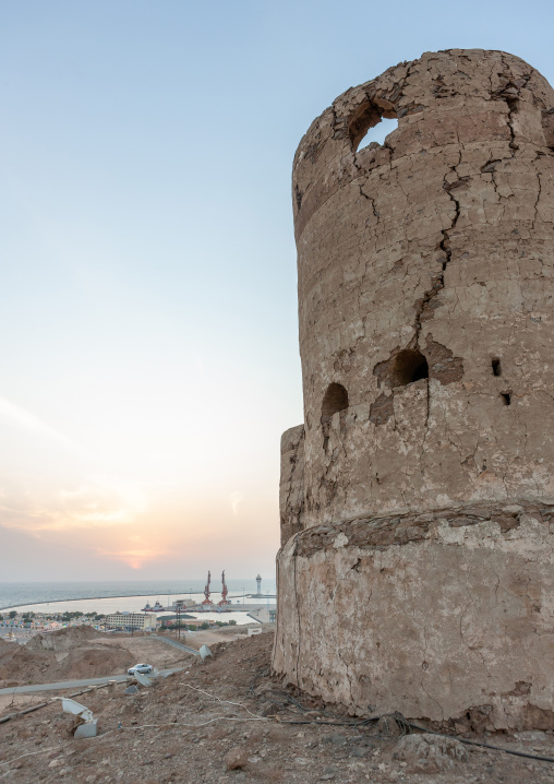 Turkish fort watchtower, Jizan Region, Jizan, Saudi Arabia