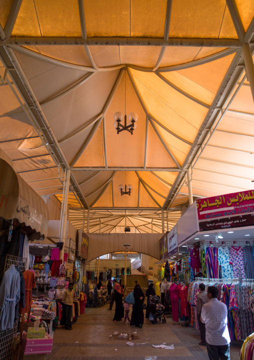 Covered market alley, Riyadh Province, Riyadh, Saudi Arabia