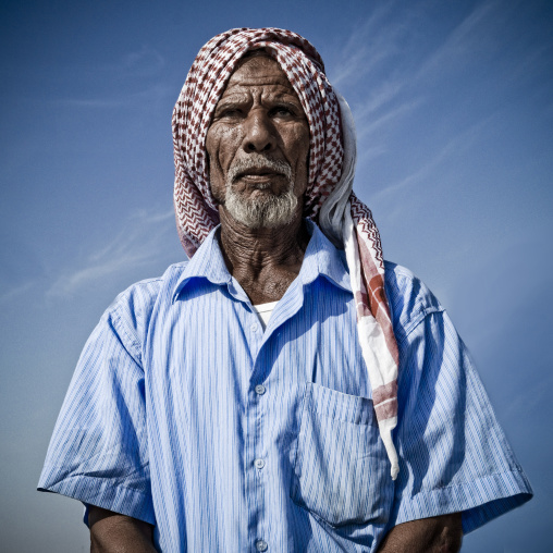 Portrait of a saudi man, Jizan Province, Sabya, Saudi Arabia