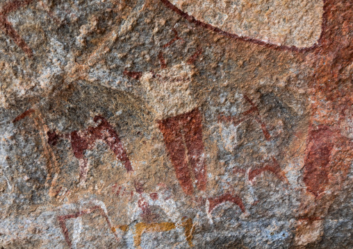 Cave paintings and petroglyphs, Woqooyi Galbeed, Laas Geel, Somaliland