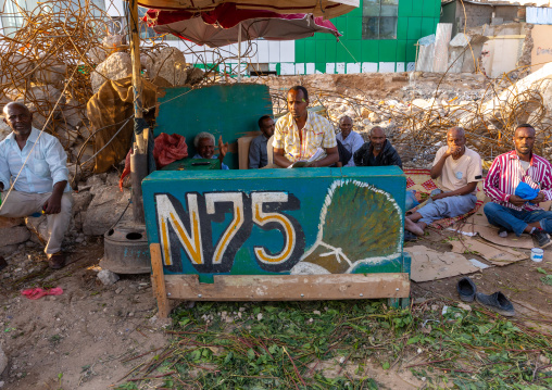 Khat sellers n75, Woqooyi Galbeed region, Hargeisa, Somaliland
