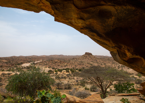 Landscape of the laas geel area, Woqooyi Galbeed, Laas Geel, Somaliland