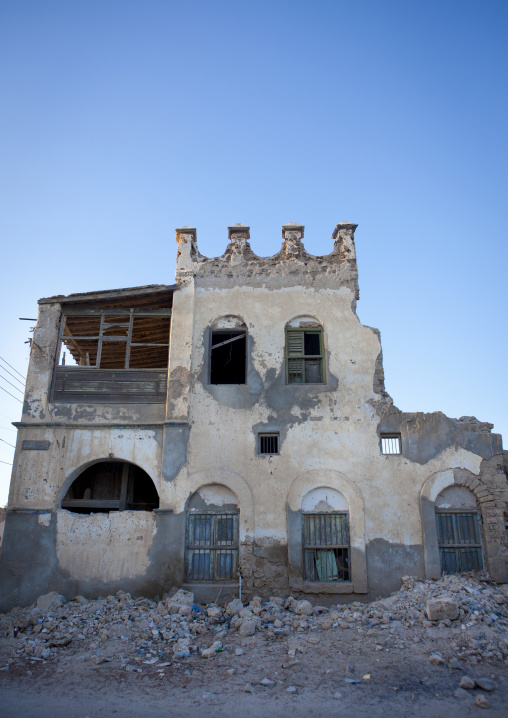 Ruins Of A Former Ottoman Empire House, Berbera Area, Somaliland