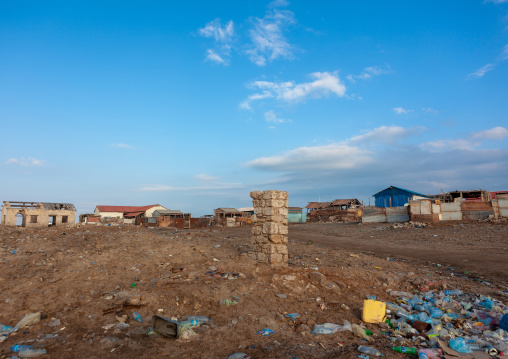 Rubbish in the town, Awdal region, Zeila, Somaliland